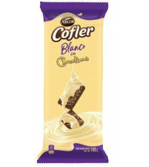 COFLER BLANCO C/CHOCOLINAS 140G