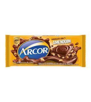 ARCOR CHOCOLATE AMENDOIM 80G