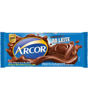 ARCOR CHOCOLATE AO LEITE 80G