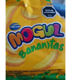 MOGUL BANANITAS 80G