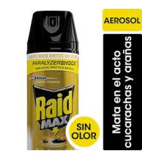 RAID MAX CUCARACHICIDA S/OLOR