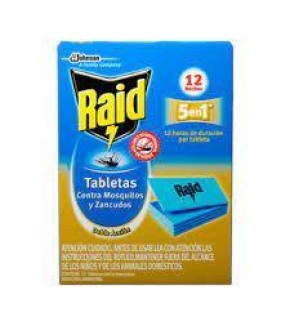 RAID TABLETAS x12