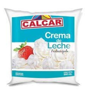 CALCAR CREMA DE LECHE 500 ML