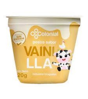COLONIAL POSTRE VAINILLA 120G
