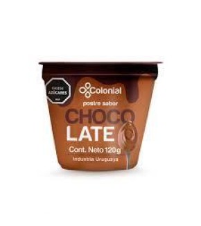 COLONIAL POSTRE CHOCOLATE 120G
