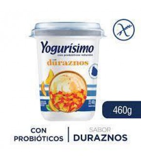 YOGURISIMO DURAZNO 460G