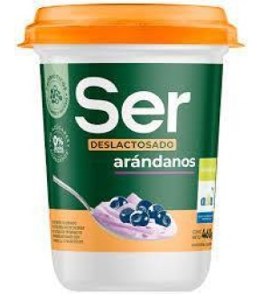 SER DESLACTOSADO ARANDANO POTE 460G
