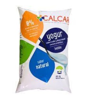 CALCAR YOGUR 0% NATURAL 1LT