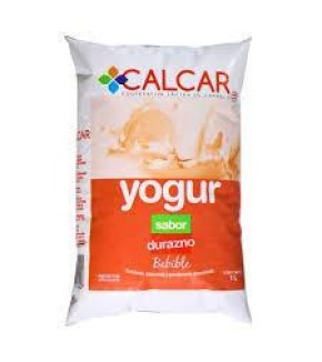 CALCAR YOGUR BEBIBLE DURAZNO 1L