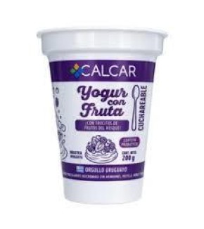CALCAR YOGURT VASO F. DEL BOSQUE 200G