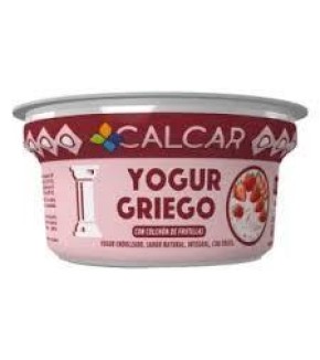 CALCAR YOGUR GRIEGO FRUTILLA 145G
