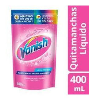VANISH LIQUIDO S/CLORO DP 400ML