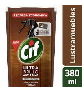 CIF ULTRA BRILLO DP 380ML