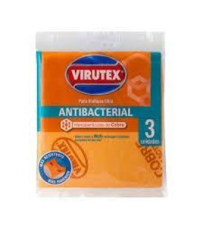 PAÑO ANTIBACTERIAL COBRE x3