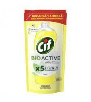 DETERGENTE CIF LIMON 450ML DPK