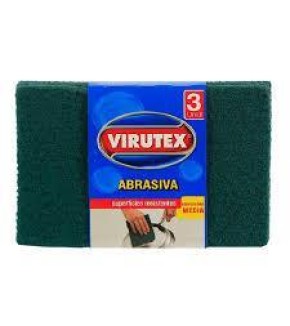 FIBRA ABRASIVA VIRUTEX x3
