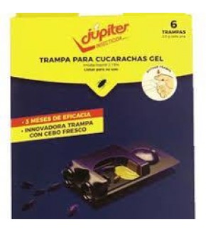 JUPITER TRAMPA CUCARACHAS x6