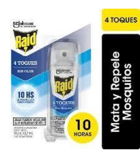 RAID MINI 4 TOQUES S/OLOR