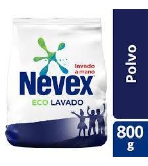 NEVEX JABON POLVO LAVADO A MANO 800G