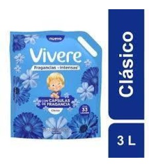 VIVERE SUAVIZANTE CLASICO 3LT