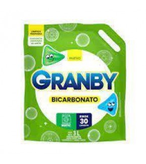 GRANBY BICARBONATO LIMON 3 LT