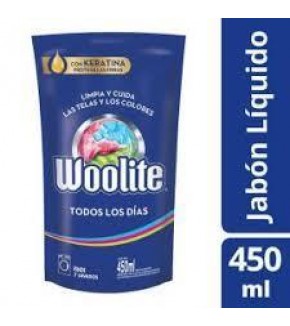 WOOLITE JABON LIQUIDO 450ML