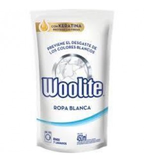 WOOLITE ROPA BLANCA 450ML