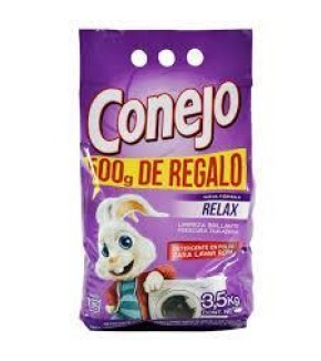 CONEJO JABON POLVO RELAX 3.5KG