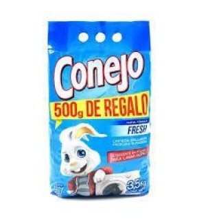 CONEJO JABON EN POLVO FRESH 3.5KG