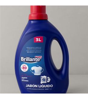 JABON BRILLANTE PLUS 3LT
