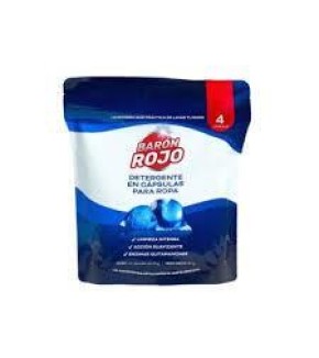 BARON ROJO DETER CAPSULAS PARA ROPA x30
