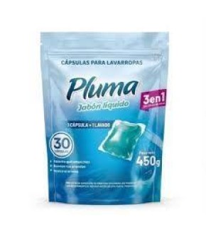 PLUMA CAPSULAS P/LAVARROPAS x30