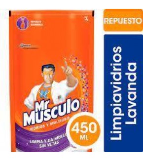 MR MUSCULO VIDRIO REPUESTO 450ML
