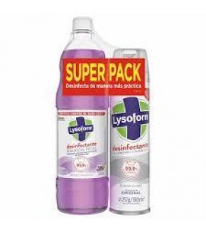 PACK LYSOFORM LIMP.LIQUIDO + AEROSOL