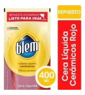 BLEM CERA PISO ROJO DP 400ML