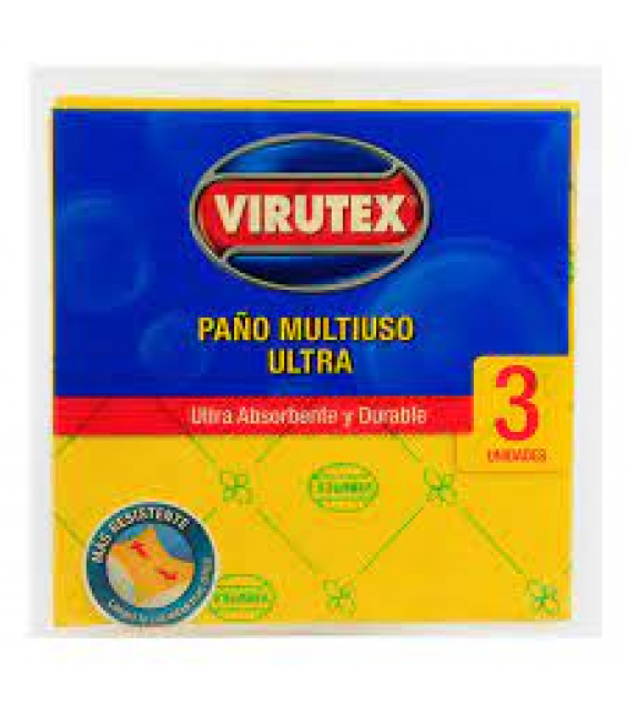 PAÑO MULTIUSO VIRUTEX X 3