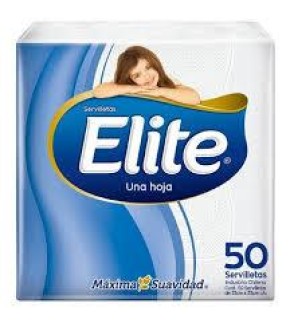 SERVILLETAS ELITE MESA 50U