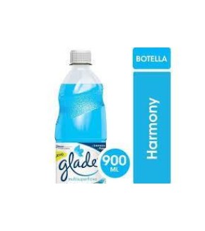 GLADE LIQUIDO HARMONY 900ML
