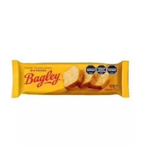 BUDIN BAGLEY SIN FRUTA 215G
