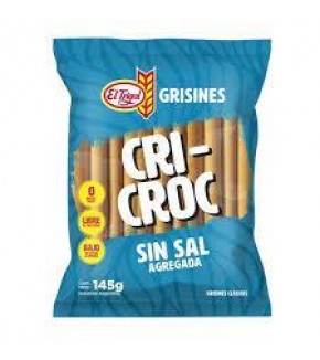 GRISINES EL TRIGAL SIN SAL 145GR