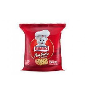 PAN DULCE CON FRUTAS BIMBO 400G