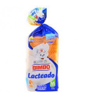 BIMBO PAN LACTEADO 435G