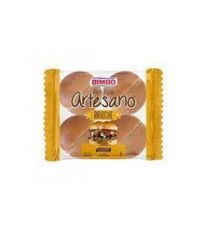 BIMBO PAN ARTESANO BRIOCHE X4