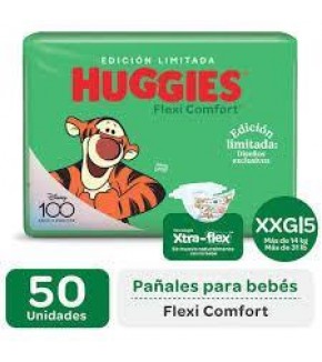 HUGGIES FLEXI COMFORT XXG  x50