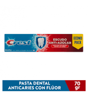 CREST ESCUDO ANTI-AZÚCAR 60G