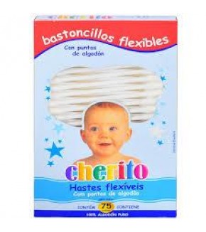 COTONETES CHERITO  CAJA X 75 UNIDADES