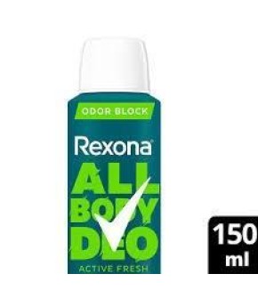 REXONA DESODORANTE CORPORAL ACTIVE FRESH 150ML
