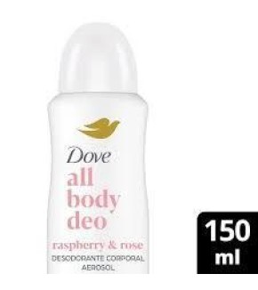 DOVE DESODORANTE CORPORAL RASPBERRY 150ML