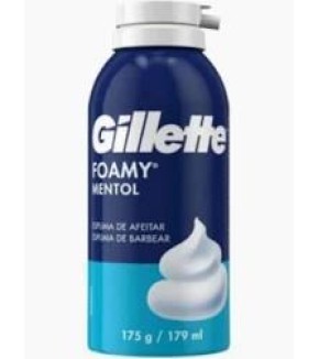 ESPUMA DE AFEITAR FOAMY MENTOL 175 ML ESPUMA DE AFEITAR FOAMY MENTOL 175 ML