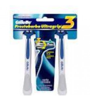 GILLETTE PRESTOBARBA ULTRAGRIP 3